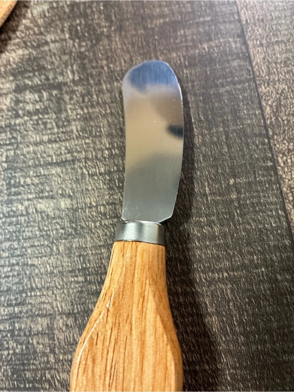 Bamboo Cheese & Serving Set with Spreader and Spoon - Natural